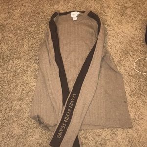 Calvin Klein jeans pull over sweater type thing